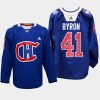 men canadiens paul byron special edition radioteledon 2022 royal jersey