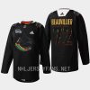 men canucks anthony beauvillier warmup black history month black jersey