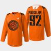 men canucks vasily podkolzin warmup national day for truth and reconciliation 2022 orange jersey