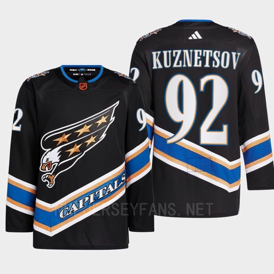 men capitals evgeny kuznetsov 2022 authentic primegreen reverse retro 2.0 black jersey