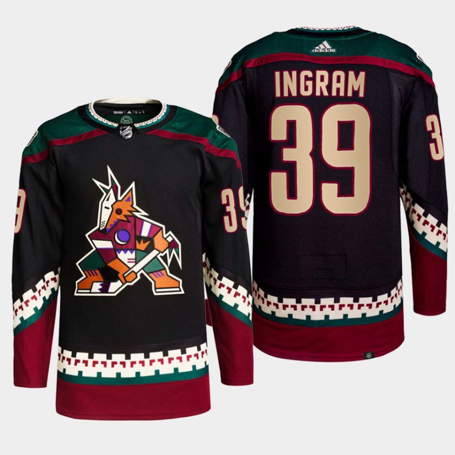 men coyotes connor ingram home primegreen black jersey