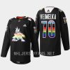 men coyotes karel vejmelka warm up pride night 2023 black jersey