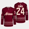 men coyotes matt dumba 2022 23 primegreen authentic alternate garnet jersey