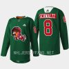 men coyotes nick schmaltz 2022 warmup howliday green jersey