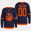 men custom oilers navy alternate primegreen authentic pro jersey