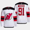 men devils dawson mercer primegreen away authentic pro white jersey