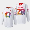 men devils timo meier special 2023 pride night white jersey