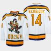 men ducks adam henrique ice hockey the mighty ducks white jersey