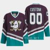 men ducks custom 1993 hockey team classics black jersey