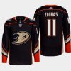 men ducks trevor zegras home primegreen authentic black jersey