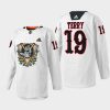 men ducks troy terry 2022 warmup dia de muertos night white jersey