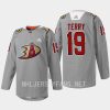 men ducks troy terry warmup 2023 angels night gray jersey