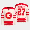 men flames matt coronato primegreen 2023 nhl heritage classic authentic player cream jersey