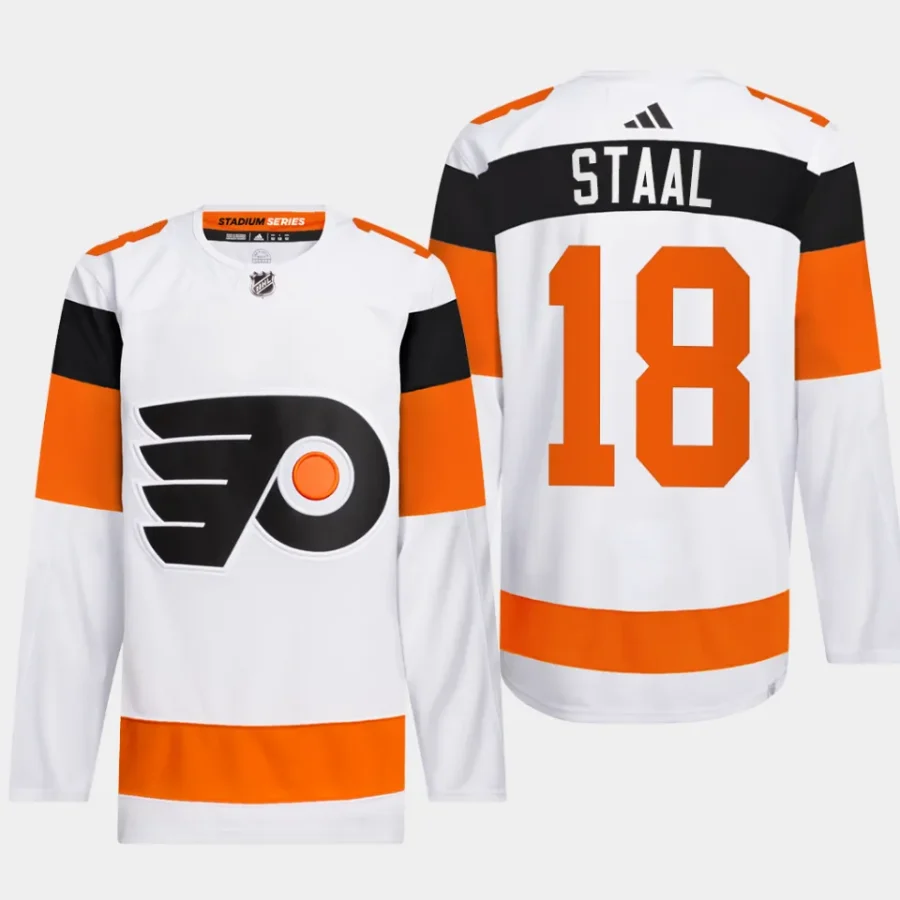 men flyers marc staal authentic pro 2024 nhl stadium series white jersey