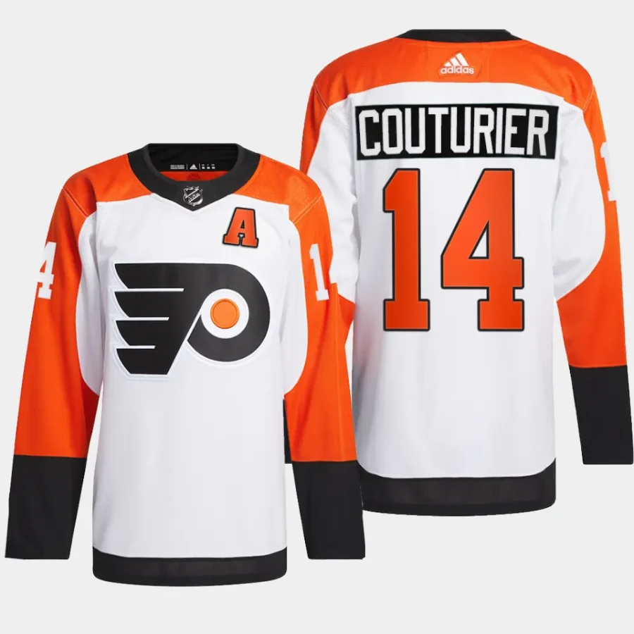 men flyers sean couturier 2023 24 away authentic primegreen white jersey