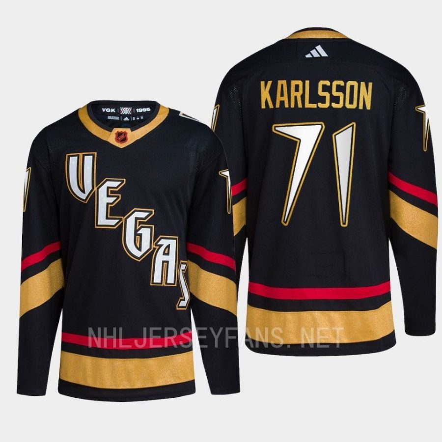 men golden knights william karlsson 2022 primegreen authentic reverse retro 2.0 black jersey