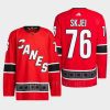 men hurricanes brady skjei 2022 authentic primegreen reverse retro 2.0 red jersey