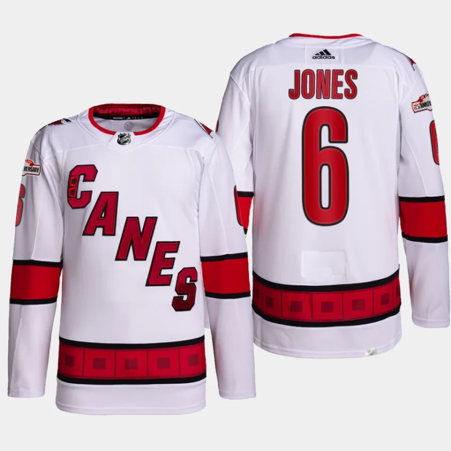 men hurricanes caleb jones primegreen away authentic pro white jersey