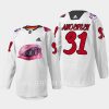 men hurricanes frederik andersen warmup 2023 kids day white jersey