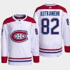 men hurricanes jesperi kotkaniemi 2022 23 primegreen authentic pro away white jersey