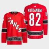 men hurricanes jesperi kotkaniemi 2022 authentic primegreen reverse retro 2.0 red jersey