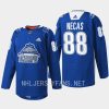 men hurricanes martin necas throwback north carolina night 2022 blue jersey