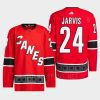 men hurricanes seth jarvis 2022 authentic primegreen reverse retro 2.0 red jersey