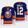 men islanders josh bailey 2022 primegreen authentic pro home royal jersey