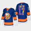 men islanders matt martin hockeyisforeveryone pride night 2022 royal jersey