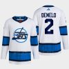 men jets dylan demelo 2022 authentic primegreen reverse retro 2.0 white jersey