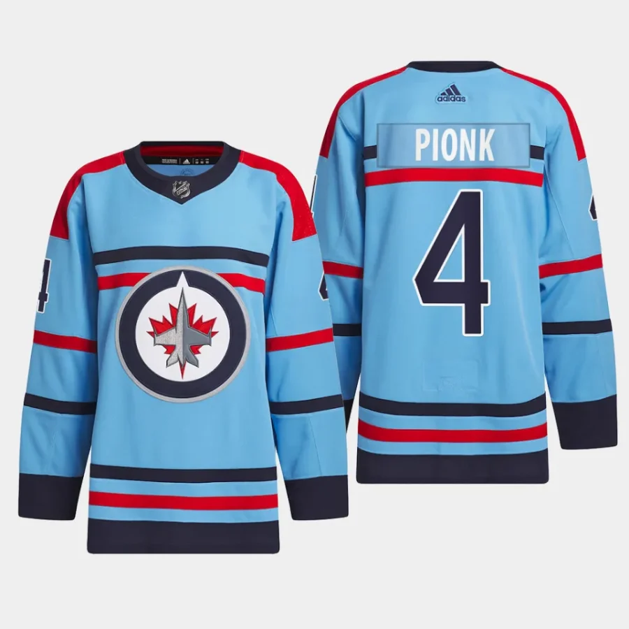 men jets neal pionk 2023 24 primegreen rcaf centennial authentic light blue jersey