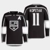 men kings anze kopitar 2022 primegreen authentic pro home black jersey