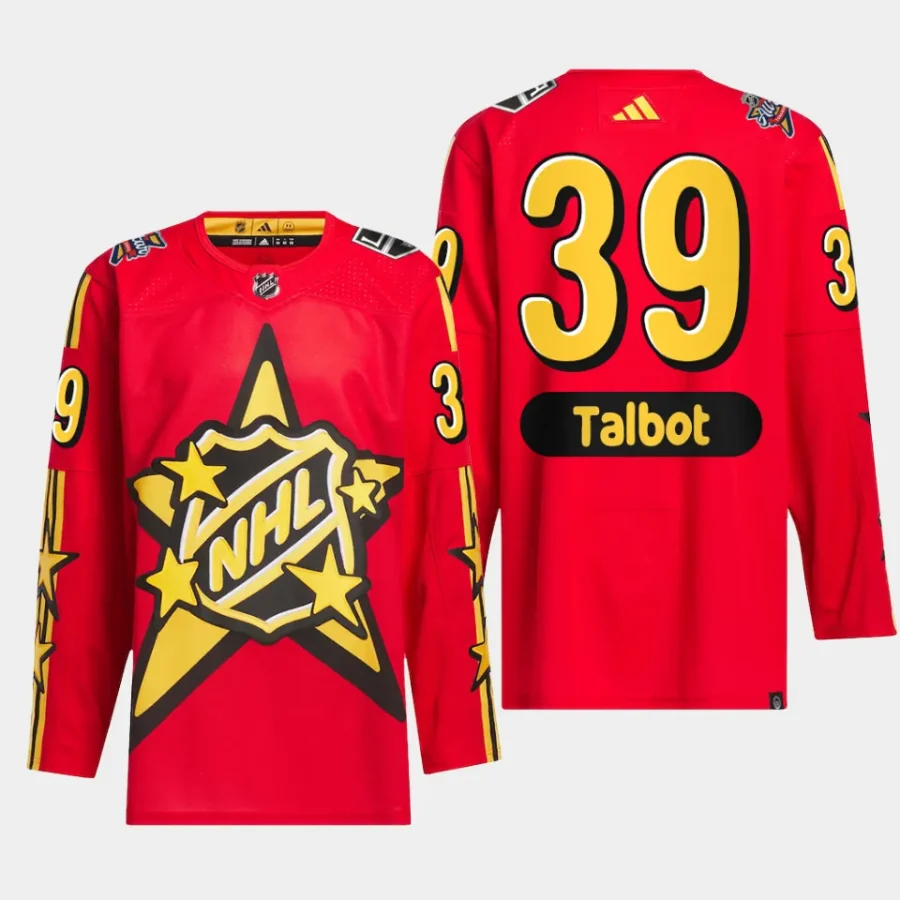 men kings cam talbot drew house 2024 nhl all star game primegreen authentic red jersey