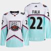 men kings kevin fiala western conference 2023 nhl all star authentic white jersey