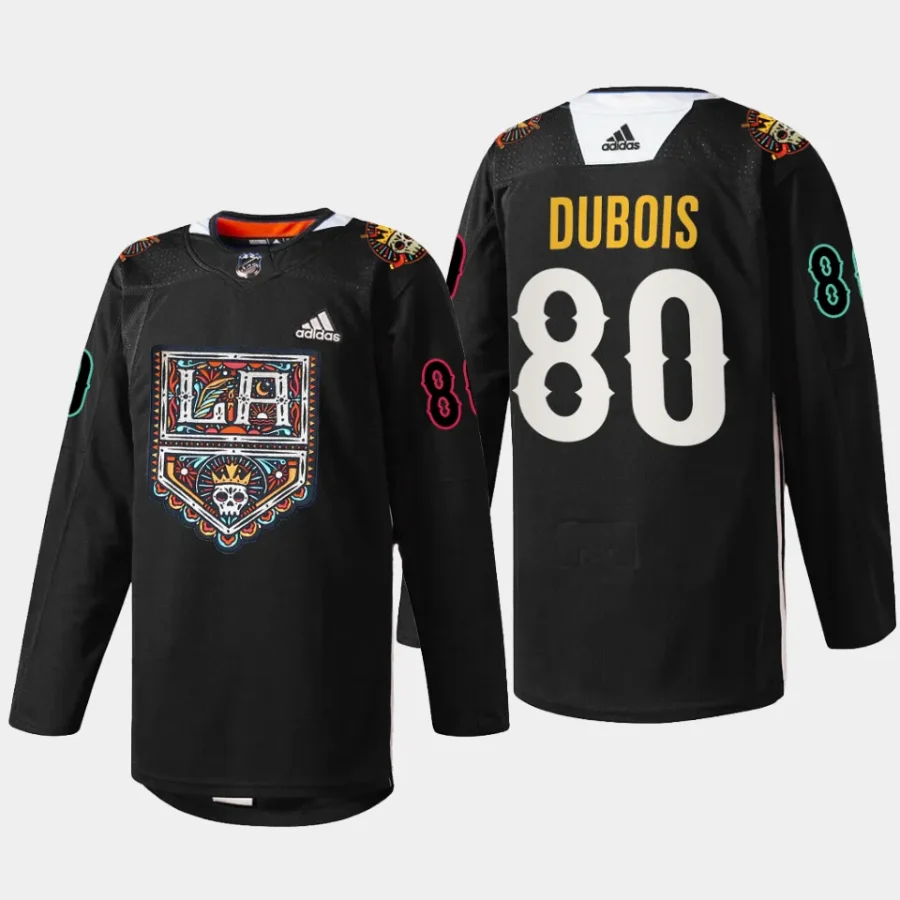 men kings pierre luc dubois specialty 2023 dia de muertos black jersey