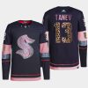 men kraken brandon tanev diamond limited mgk leopard print navy jersey