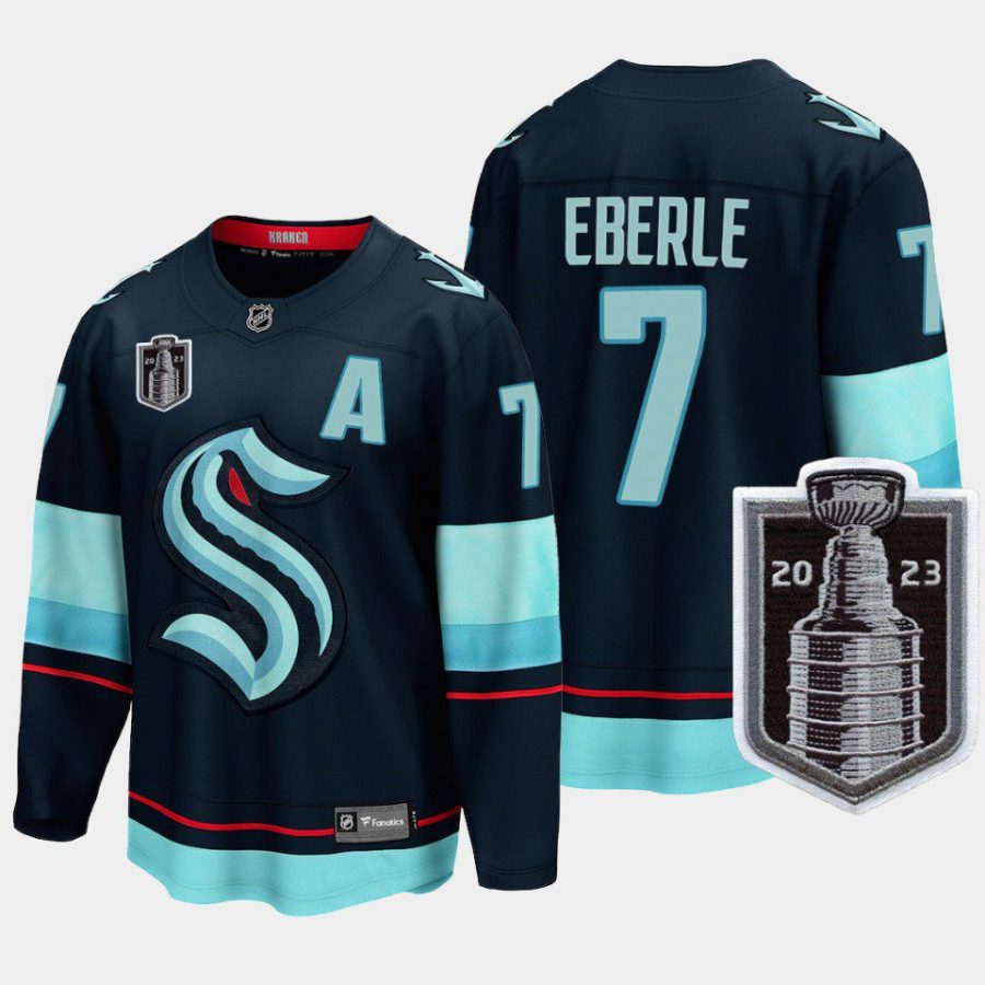 men kraken jordan eberle home 2023 stanley cup playoffs blue jersey