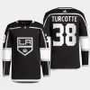 men la kings alex turcotte primegreen home authentic pro black jersey