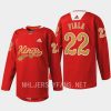 men la kings kevin fiala 2022 warm up cherry la red jersey