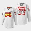 men la kings viktor arvidsson special warmup marvel super hero night 2022 white jersey