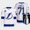 men lightning anthony cirelli authentic 2022 eastern conference champs white jersey