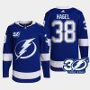 men lightning brandon hagel 1992 2022 authentic home 30th season blue jersey