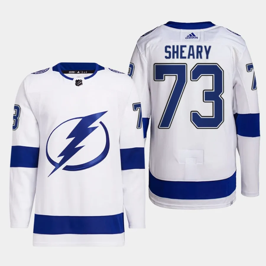 men lightning conor sheary primegreen away authentic pro white jersey