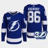 men lightning nikita kucherov 1992 2022 authentic home 30th season blue jersey