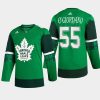 men maple leafs mark giordano warm up 2022 st. patrick green jersey