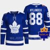 men maple leafs william nylander 2022 authentic the king borje patch blue jersey