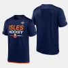 men new york islanders 2024 nhl stadium series navy authentic pro pro tech t shirt