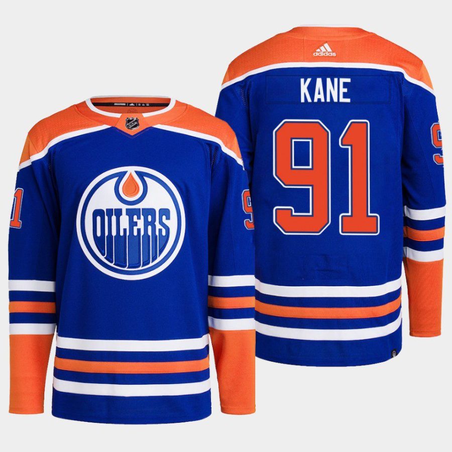 men oilers evander kane 2022 23 home primegreen authentic blue jersey