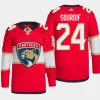 men panthers justin sourdif primegreen home authentic pro red jersey