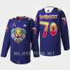 men panthers patric hornqvist warmups vamos gatos 2023 navy jersey